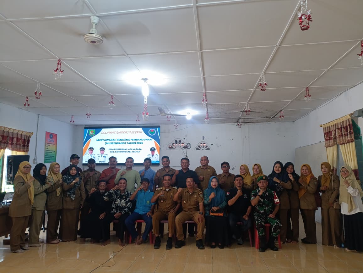 Desa Perkebunan Aek Nagaga Laksanakan Musrenbang dan Rembuk Stunting tahun 2026